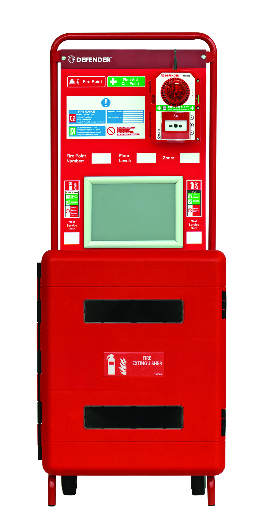 Midi Trolley with cabinet