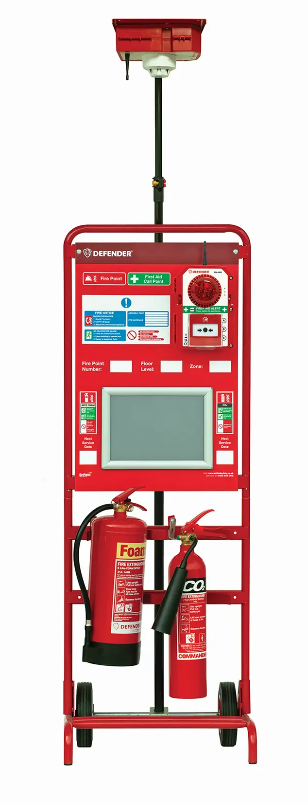 Midi Hot Works fire point trolley without cabinet