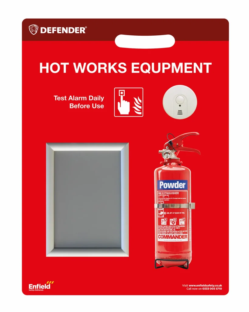 Hot Works Carry Board