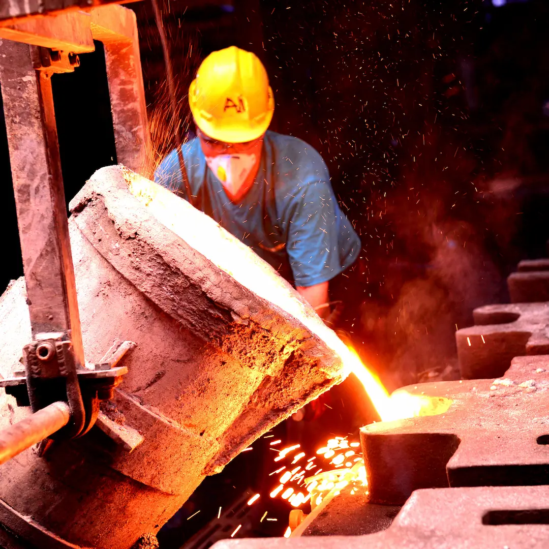 Hot works on site